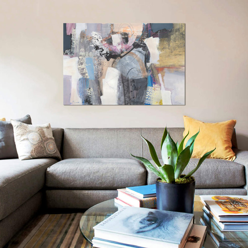 « è ok », reproduction sur toile, H 40 po x l 60 po x P 1,5 po