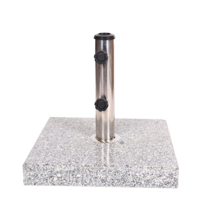 Base de parasol carrée - granit