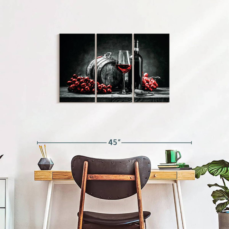 Yarlin vin et raisin rouge Pop, H 20 po x l 33 po
