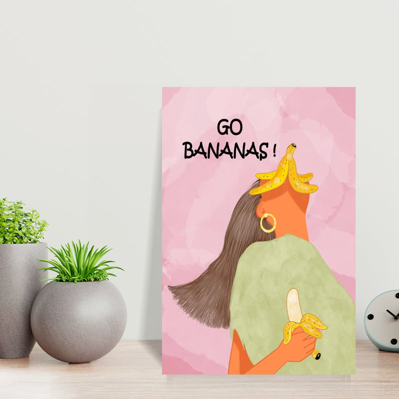 Go Go Bananas Playful Playful, H 18 po x l 12 po