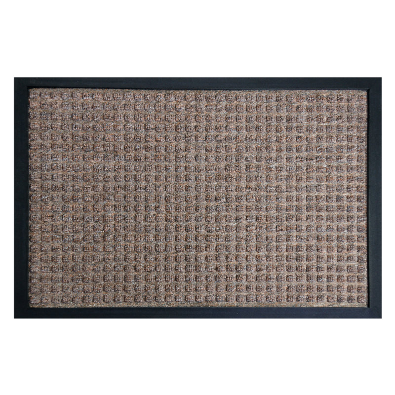 Sharan Non-Slip Indoor Doormat, Brown, 18" W x 30" L