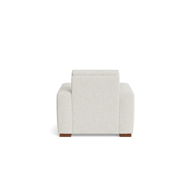 Couch Potato Chair, Performance Weave - Snow