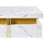 Table basse moderne avec rangement à 4 tiroirs, blanc-1432649577