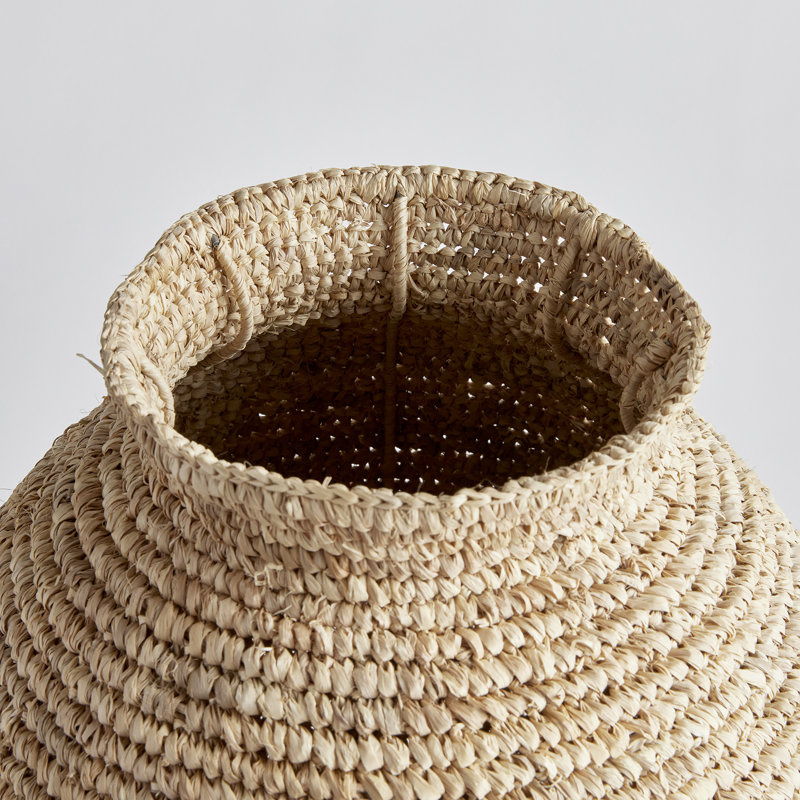 Remi Woven Vase Small, 16.50" H x 14.50" W x 14.50" D