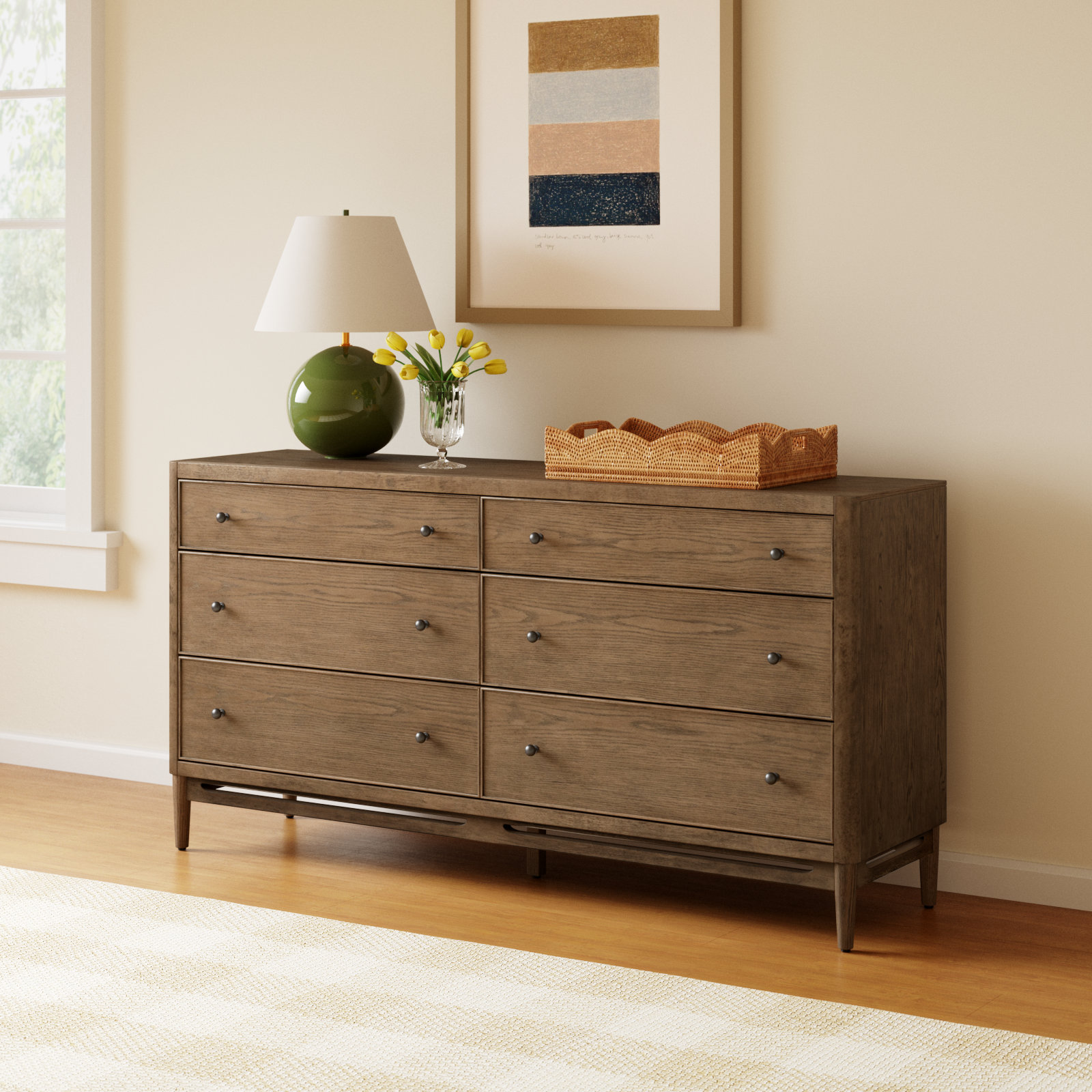 Flexsteel Violet 68" Double Dresser