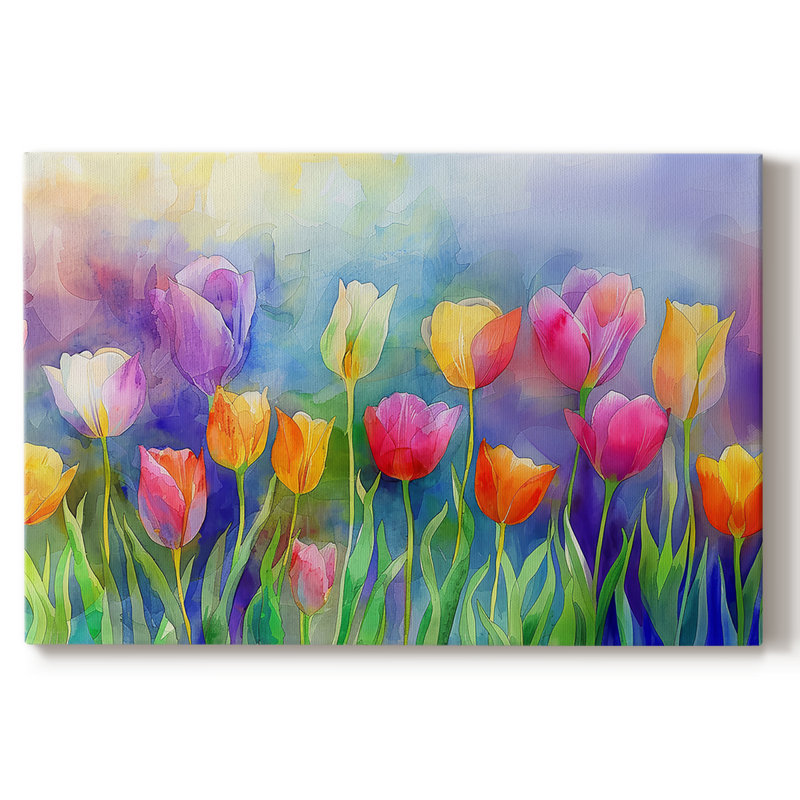 Série Floral - XCIX - Cavas enveloppés de galerie, 40 x 60