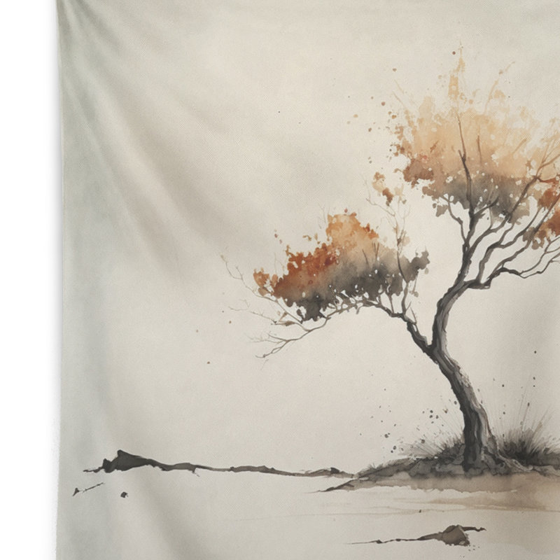 Tapisserie murale Lonely Autumn, H 50 po x l 60 po