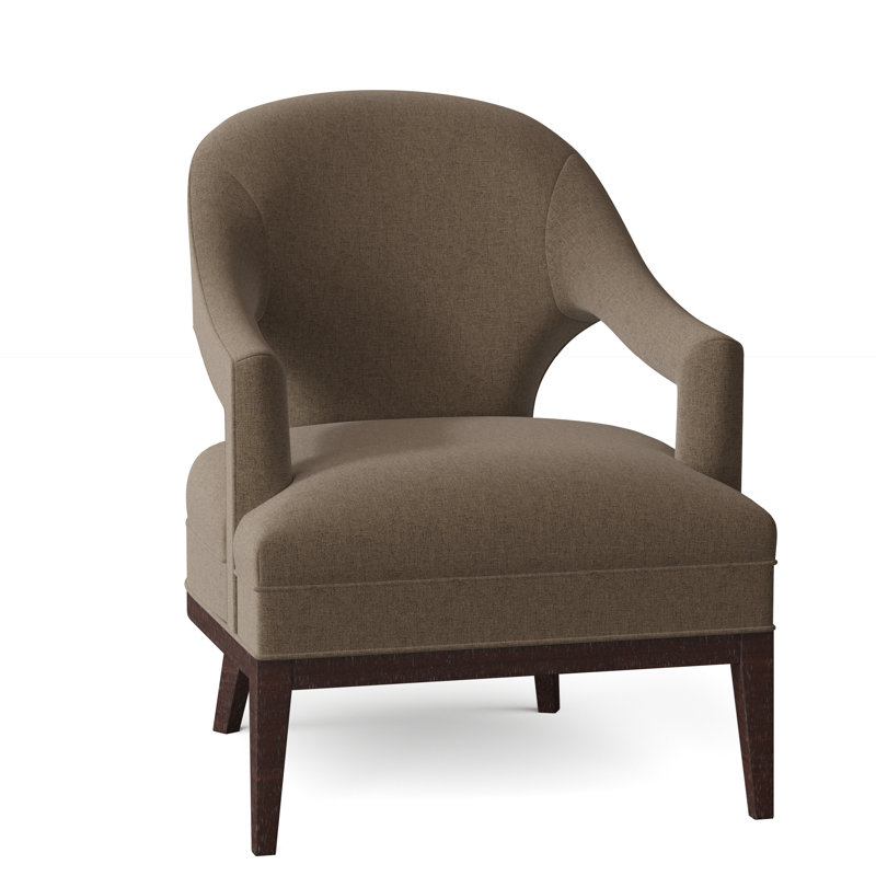 Callie 26.5" W Armchair, Montego Bay, 8789 Bark Polyester