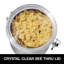 Stainless Steel Clamp Canister w/ Clear Lid-86678840-86678844