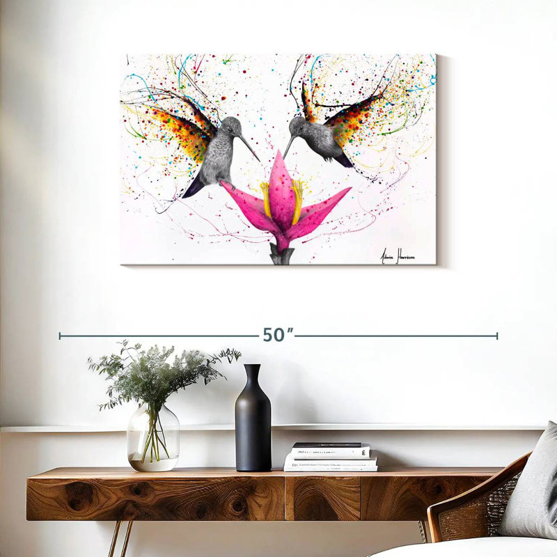 Friendship Hummingbirds, H 24 po x l 36 po