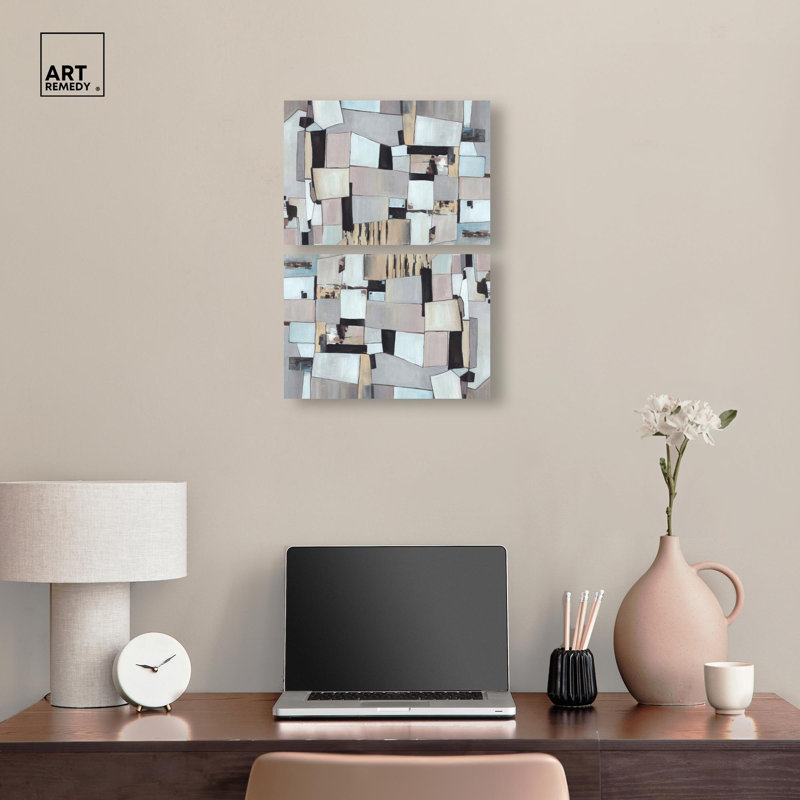 «Ordordin Days» sur toile Modern Boho par Art Remedy, H 10 po x l 15 po, Toile tendue