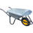 Neo 120L Large Heavy Duty Solid Wheelbarrow Wheel Barrow Garden Trolley Tyre Puncture Proof