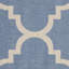 Portishead Looped Blue/Beige Area Indoor/Outdoor Rug-18572424