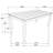 Dexter Dark Grey Rectangular Plank Top Dining Table