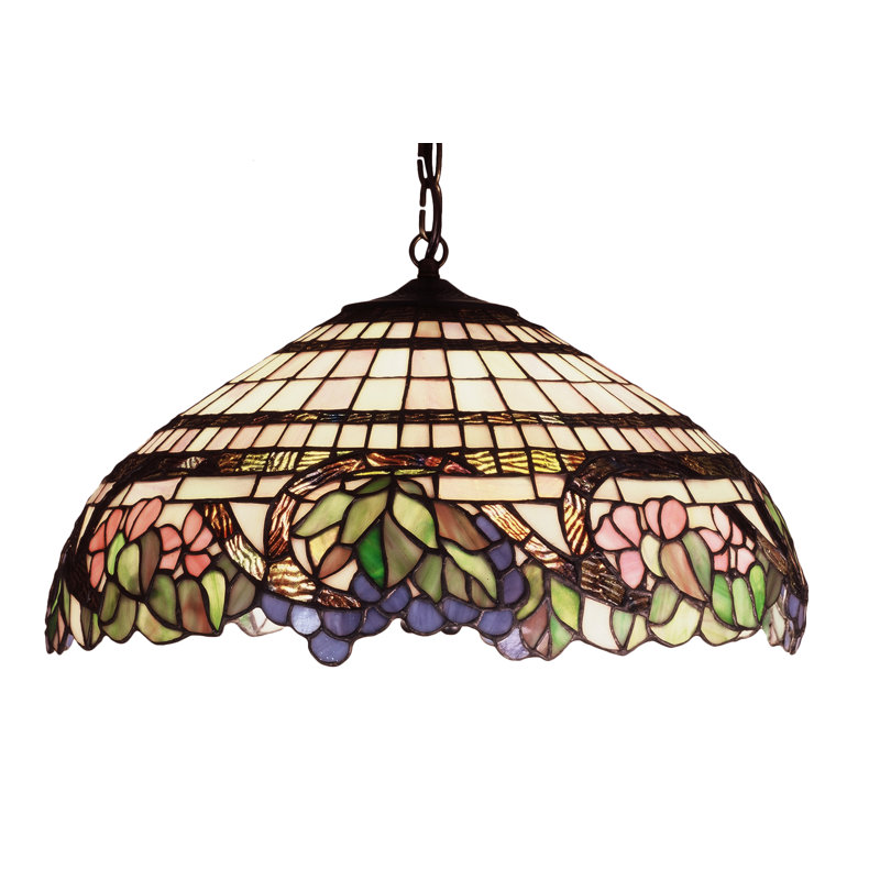 Luminaire pour dôme 3 lumières unique Diane
