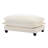 Beige 111" With Two Removable Ottomans, Double Cushion Design, Ports, Cup Holders, Large Storage Box And 4 Pillows, Fabric Sectional Storage, Ottomans Breathable Chenille Material-2063534228
