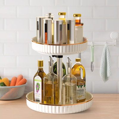 Ebern Designs Miori Plastic Lazy Susan