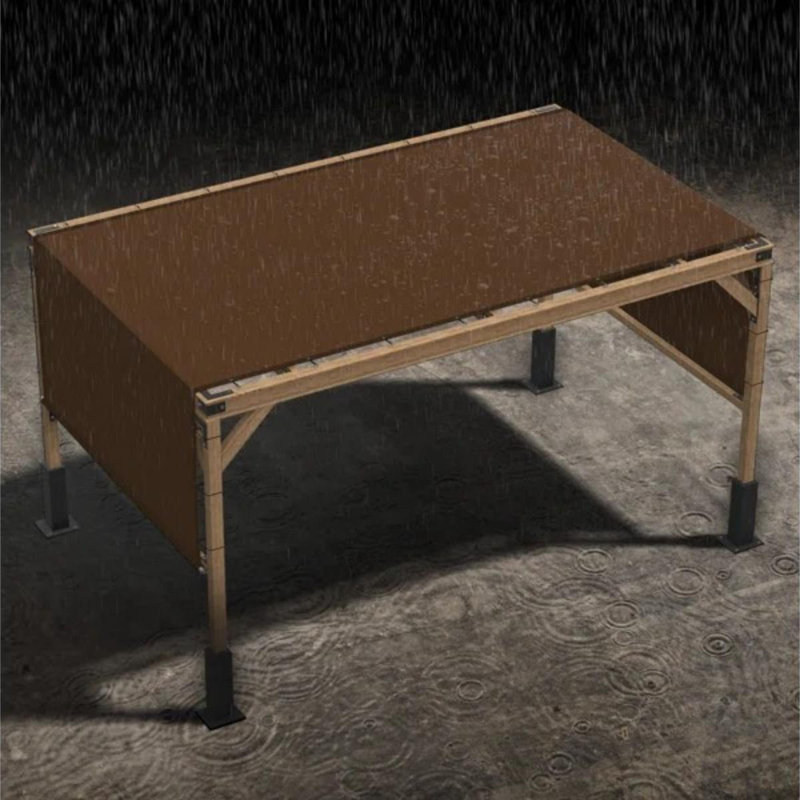 Housse de remplacement pour auvent Royal Shade, 11 pi x 24 pi, Brun
