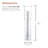 Weather Resistant Glass Animals Rain Gauge