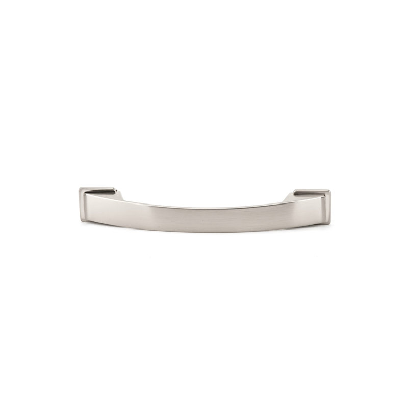 Poignée arche en métal 6 5/16 po, Nickel brossé, 5 1/32"