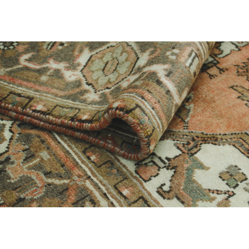 Tapis rouille Khylar Heriz Noorzia