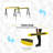 Hud 100cm W Steel Top Height-Adjustable Workbench