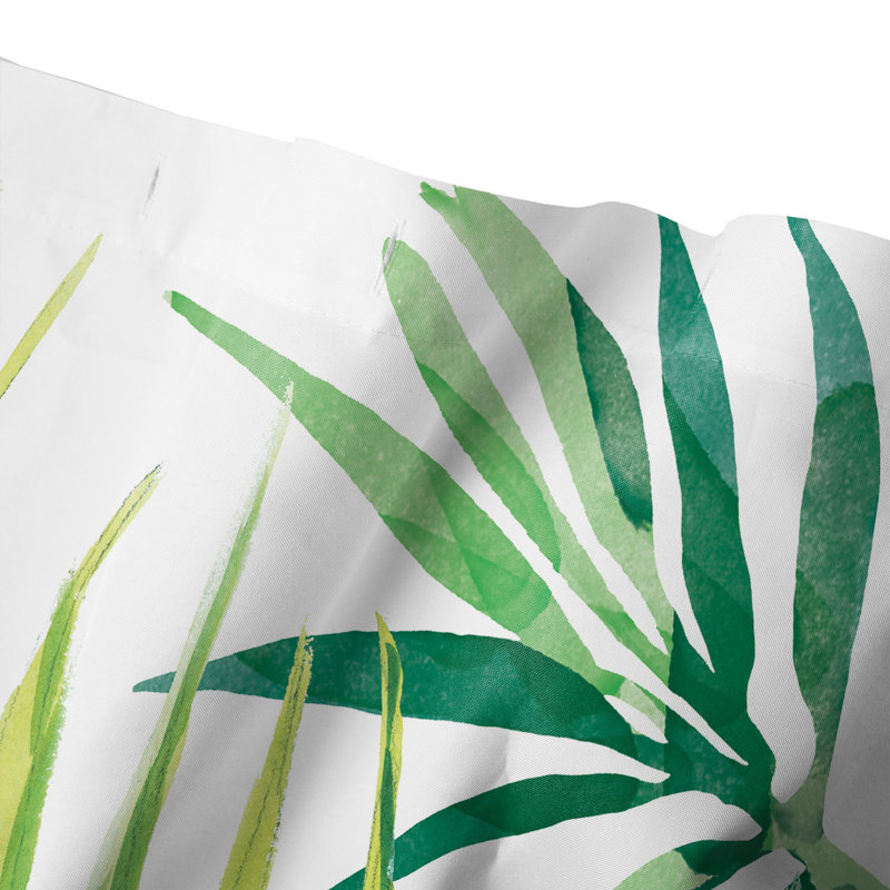 Rideau de douche simple aquarelle Donte