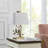 22" Gold Resin Table Lamp With Birds And Rectangle Linen Shade-915767772-915767763