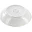 Service de vaisselle en porcelaine pour 6, assiettes et bols en ruban noir et blanc, 18 pièces allant au micro-ondes et au lave-vaisselle