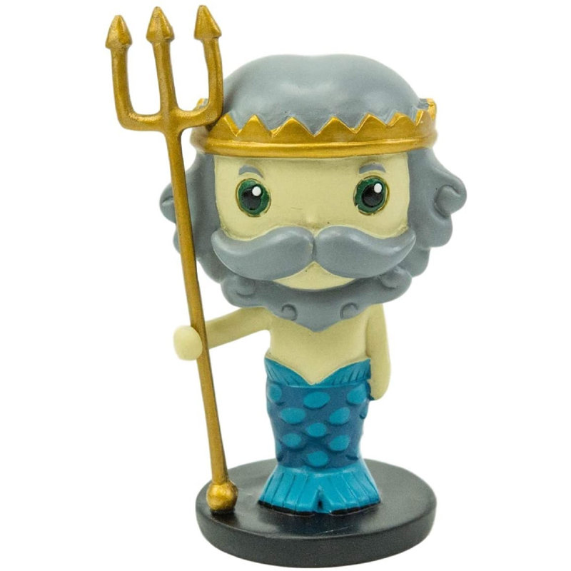 Mythologie grecque poseidon avec trident Toussaint