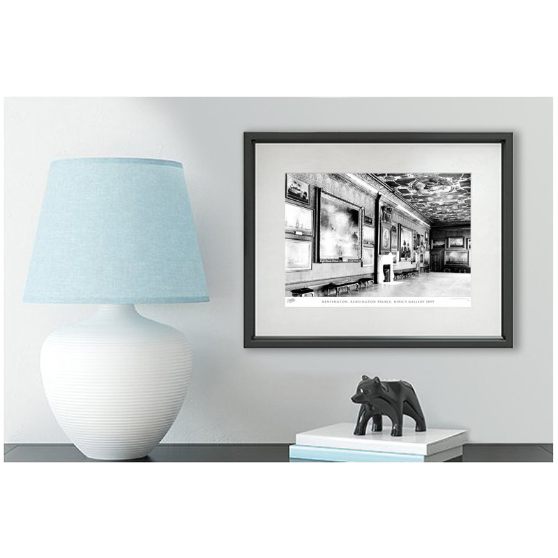 Kensington, Kensington Palace, King's Gallery 1899 by Francis Frith - Single Picture Frame Print, 40cm H x 50cm W x 2.3cm D