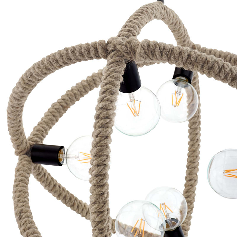 Lustre suspendu Transpose Rope de Modway