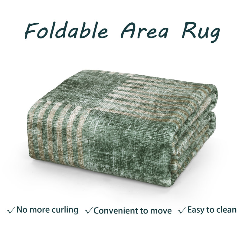 Modern Abstract Area Rugs for Living Room, Anti-Slip Carpet for Living Room, Bedroom, Rectangle 8' x 10'