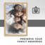 Cadre photo en bois brun-68692286-89026380