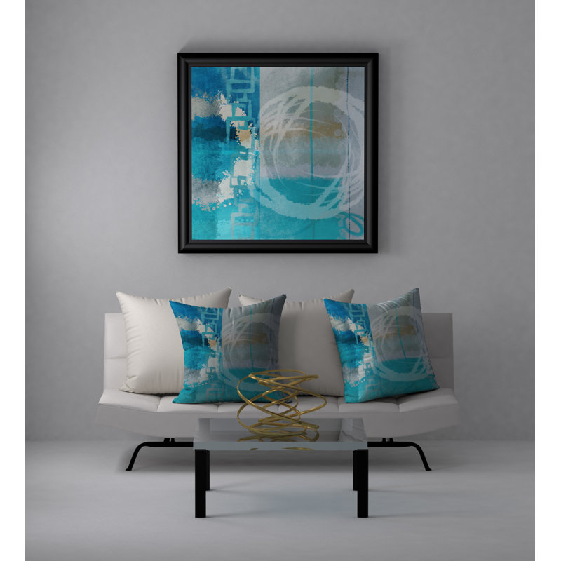 Coussin décoratif carré chaud positif, 24 po x 24 po