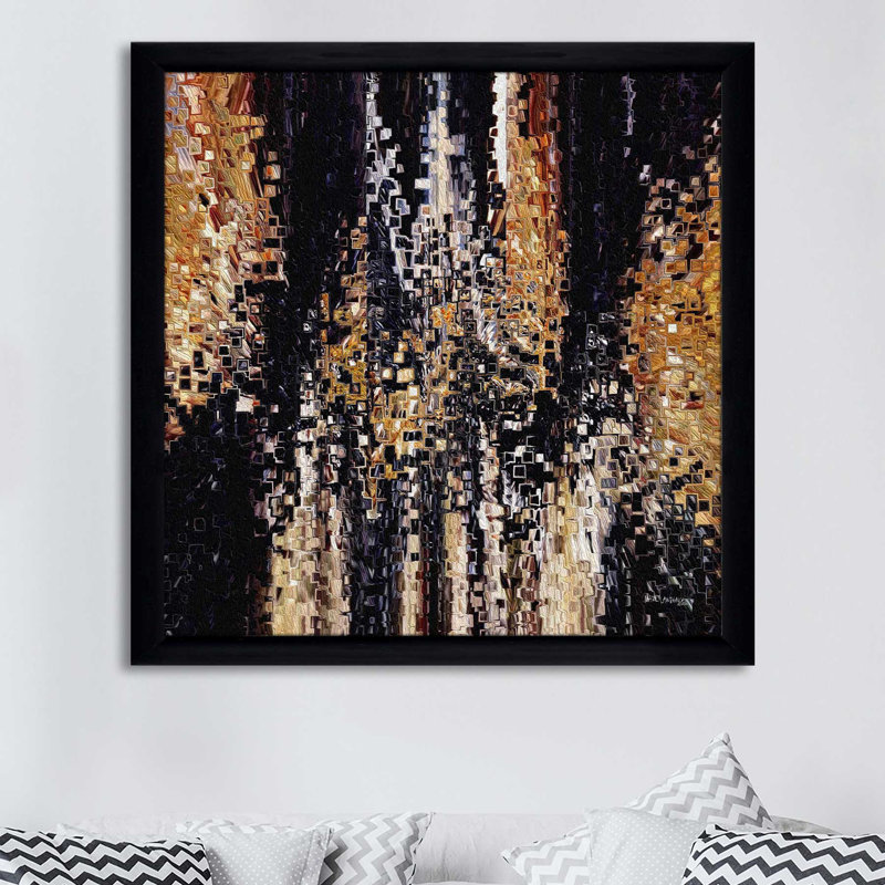 «Your Creator, Colossians 1/16» par Mark Lawrence, reproduction d'art, Cadre noir, H 31,5 po x l 31,5 po x P 1 po