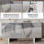 Buffet d'appoint 4 portes