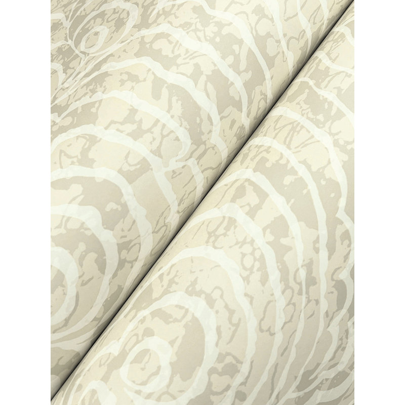 Papier peint bleu sarcelle Ocean Jasper, Beige