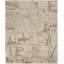 Sutton Transitional Abstract, Tan/Orange Area Rug-644627179