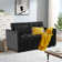 55.2'' Wide Modern Convertible Upholstered Tufted Sofa Bed With Two Accent Pillows