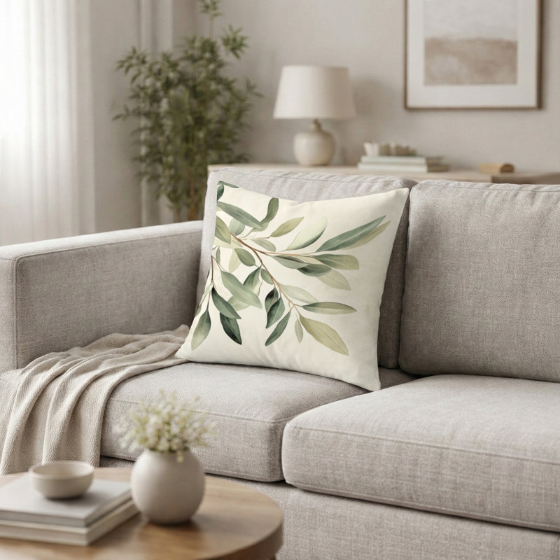 Coussin Greenery Accent, H 20 po x l 20 po