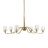 Uttermost Barcelona 6 Light Brass Chandelier