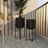 2 - Piece Metal Dome Indoor Outdoor Planter with Removable Stand Set-257535184