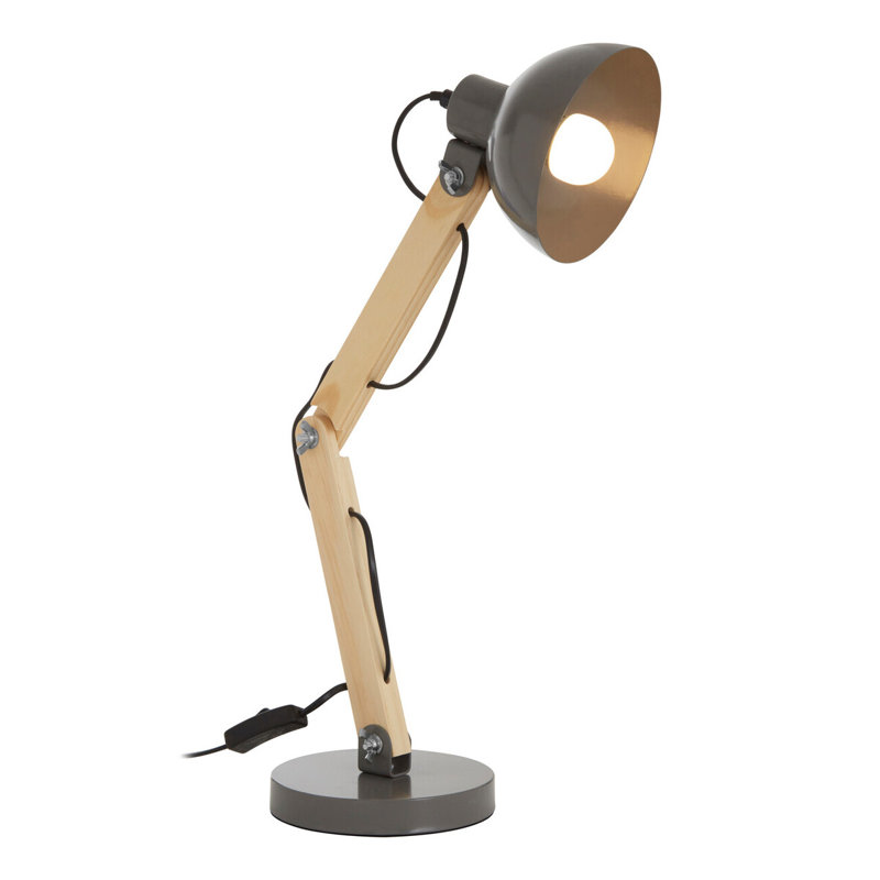 Adjustable Desk Lamp, Grey