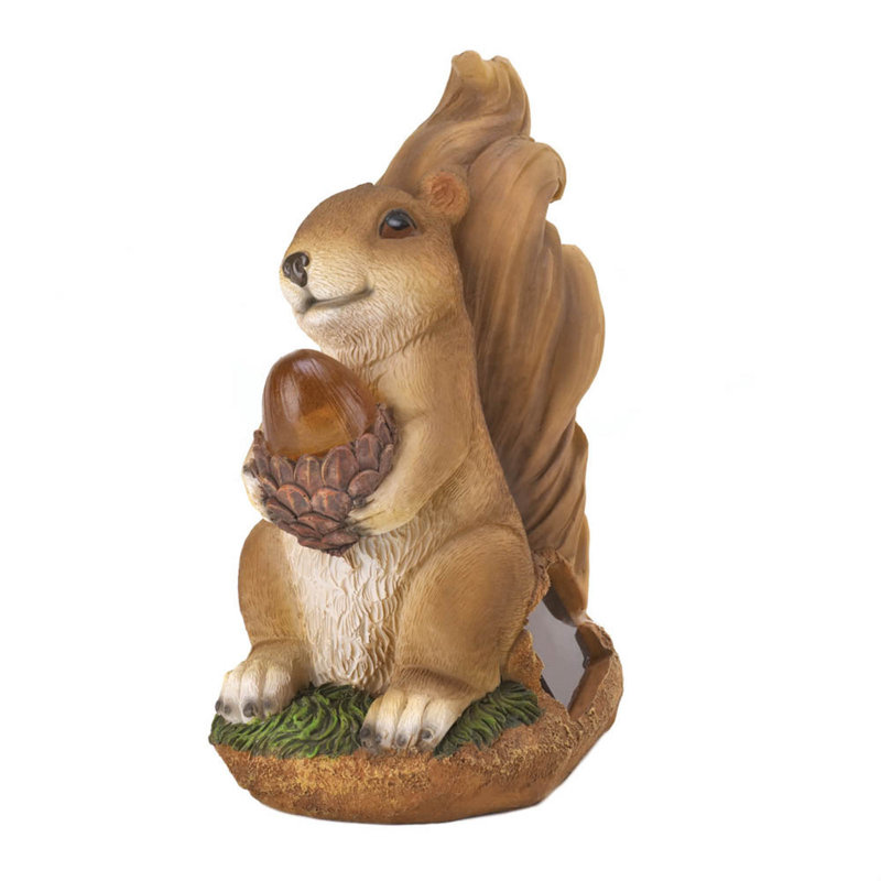 STATUE SOLAIRE SQUIRREL
