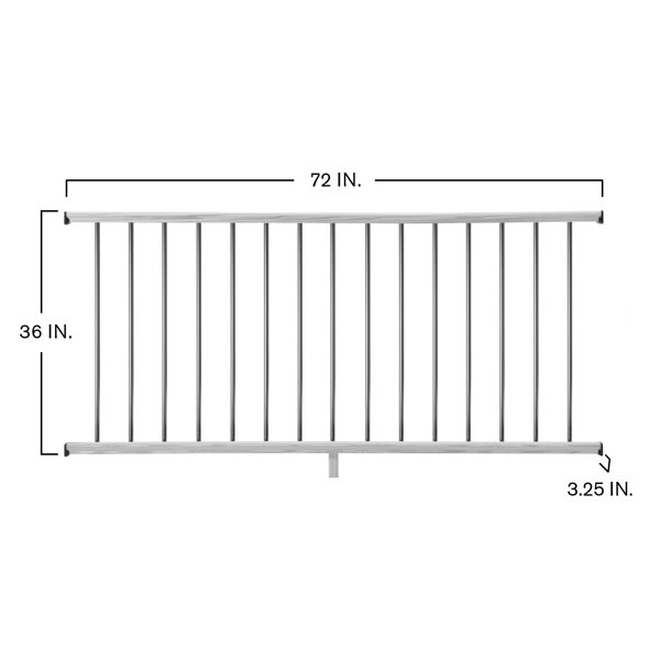 48 in. Heat-Treated Aluminum Drywall T-Square (2-Pack)