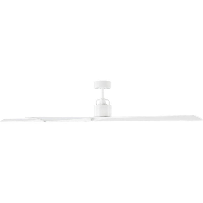 Aspen, 70" Wide, Matte White with Matte White Blades