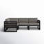 Smith 94" Outdoor Sectional with Sunbrella Cushions-490976410-480524821