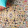 Felty Oriental Gray/Gold Area Rug