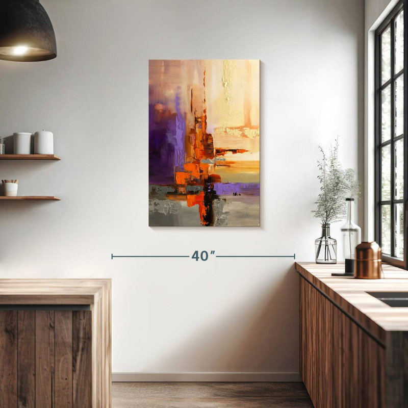 Avery Orange Theory, 36" H x 24" W